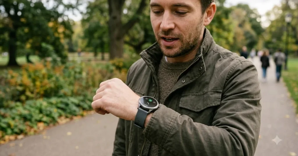 Illustration for bluetooth calling smartwatch