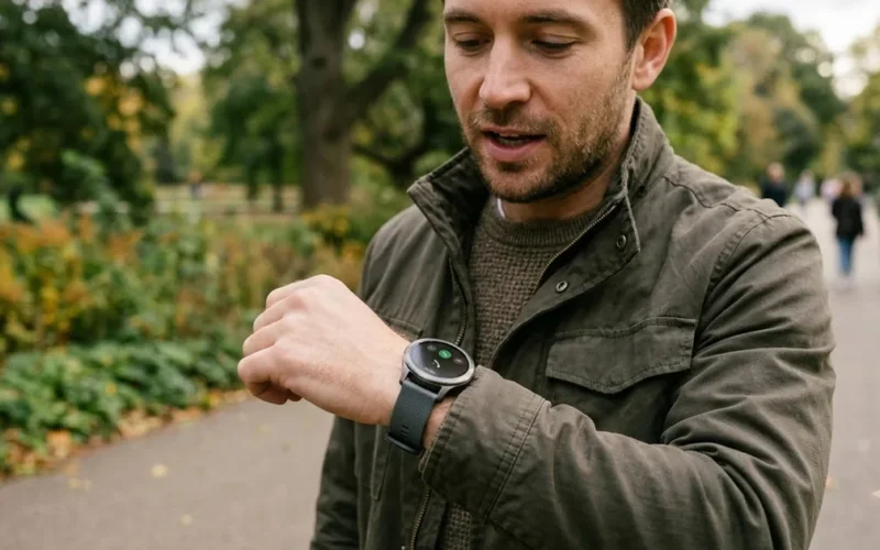 Illustration for bluetooth calling smartwatch