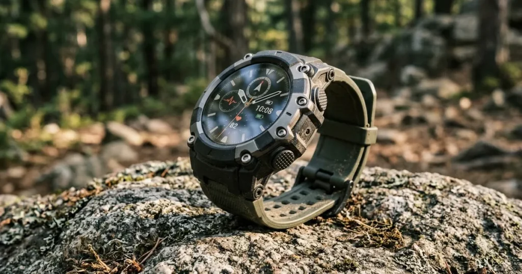 Illustration for rugged smartwatch
